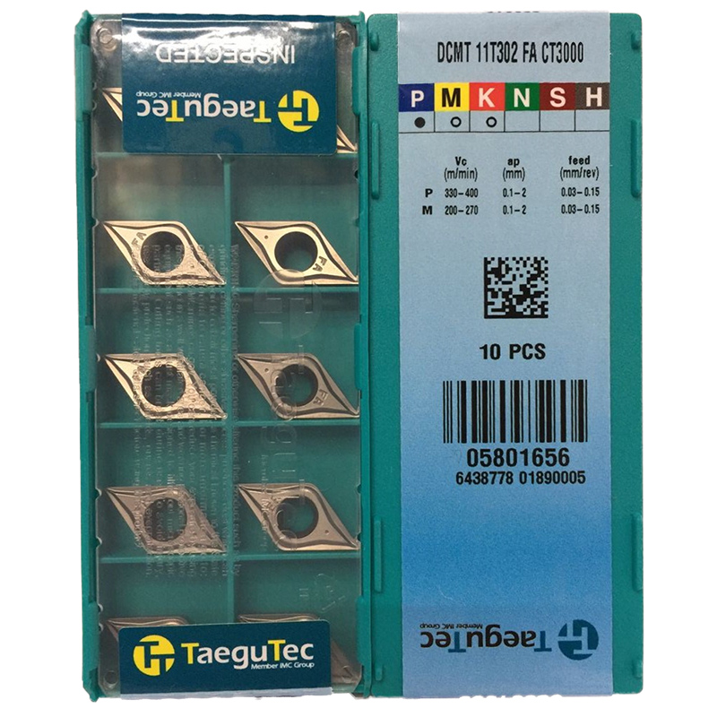 高耐磨菱形数控刀片DCMT11T302-FA CT3000/ DCMT11T302 FA PV3010