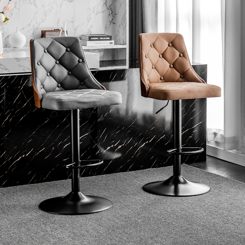 科技布坐垫曲目靠背加大底盘加厚坐垫