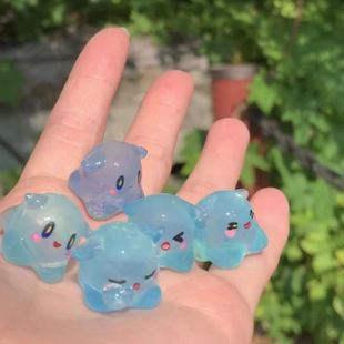 蛋仔派对艾比手办蛋仔艾比立体玩具水捏捏玩具动漫挂件饰品