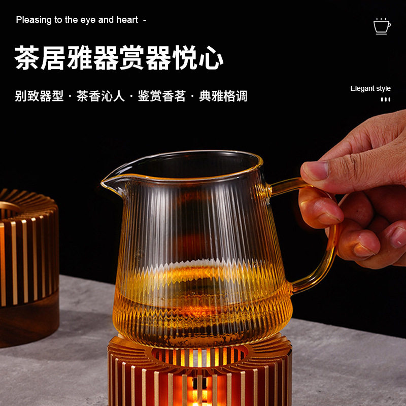 玻璃茶具温茶炉加热保温底座茶座蜡烛台暖杯器保温器煮茶器温茶器