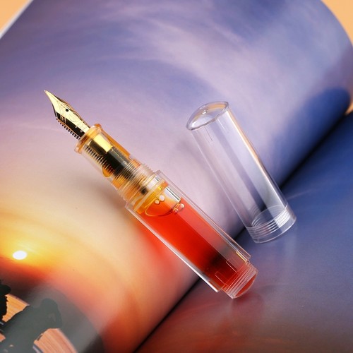 末匠丸彩mini透明口袋笔星空钢笔