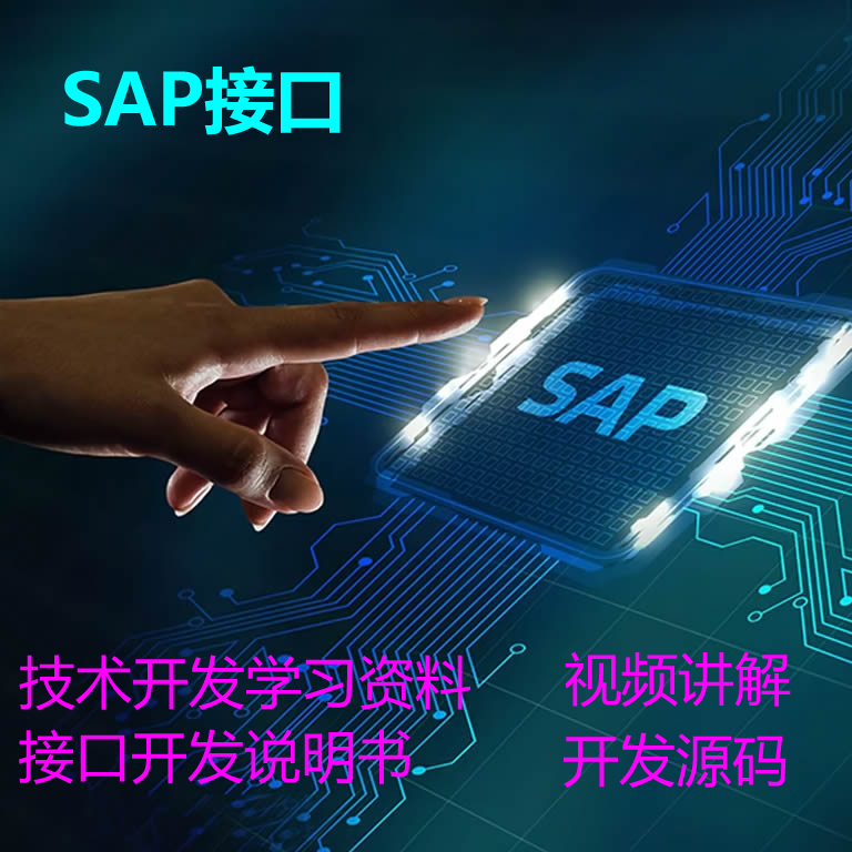 SAP接口开发技术文档学习资料视频讲解分类汇总说明书开发源码