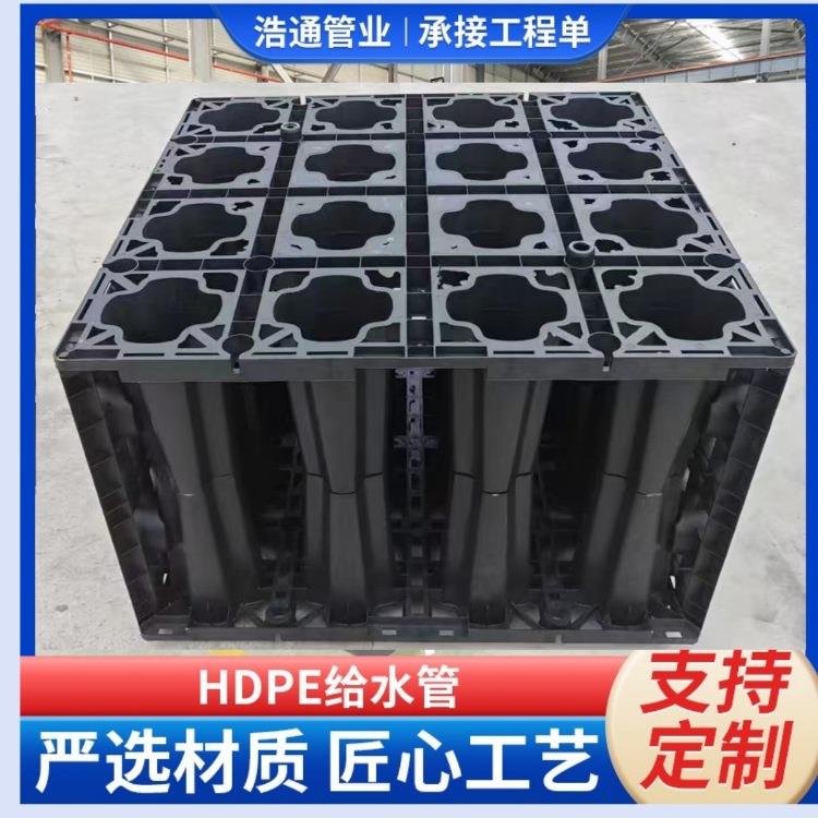 海绵城市雨水PP模块雨水调蓄水池塑料模块雨水收集回用系统