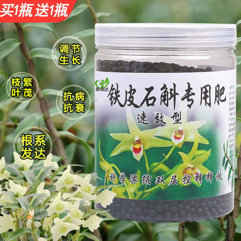 铁皮石斛肥料霍山石斛种植苗专用肥石斛苗营养液盆栽室内有机花肥