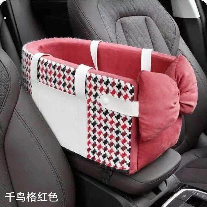 可手拎车载狗窝小型专用狗狗坐车神器窝前排坐垫宠物安全座椅猫窝