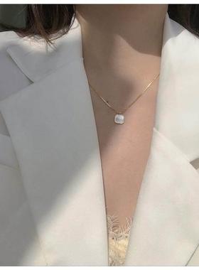 轻奢丽人~choker项链女高级设计感小众气质2023年新款锁骨链