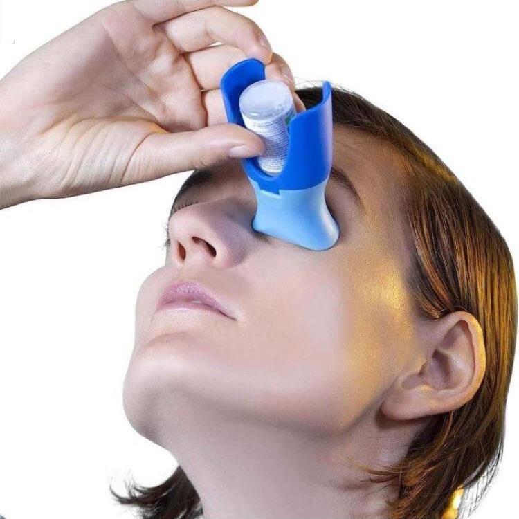 【实用辅助工具】高品质滴眼液瓶分配器便携式滴眼液涂抹器滴眼液
