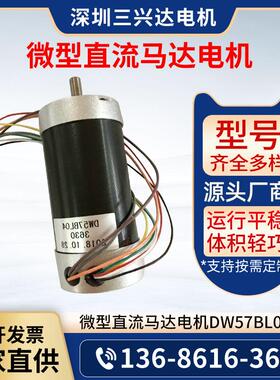 厂家供应微型电机马达DW57BL04无刷直流电机电动机