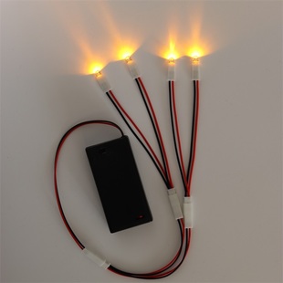 迷你led电子小灯电池款七彩闪光灯泡发光刺身灯diy蛋糕装饰小彩灯