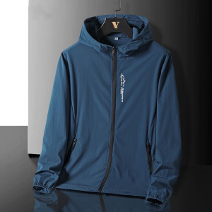 2024新款防晒衣男士夏季轻薄夹克连帽皮肤风衣外套户外钓鱼防晒服