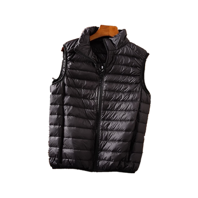 反季羽绒服修身马甲夹克背心