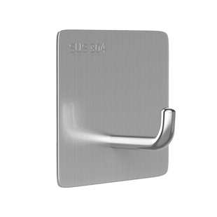 不锈钢贴墙挂钩水泥墙免打孔户外淋雨凹凸不平粗糙外墙壁强力粘钩