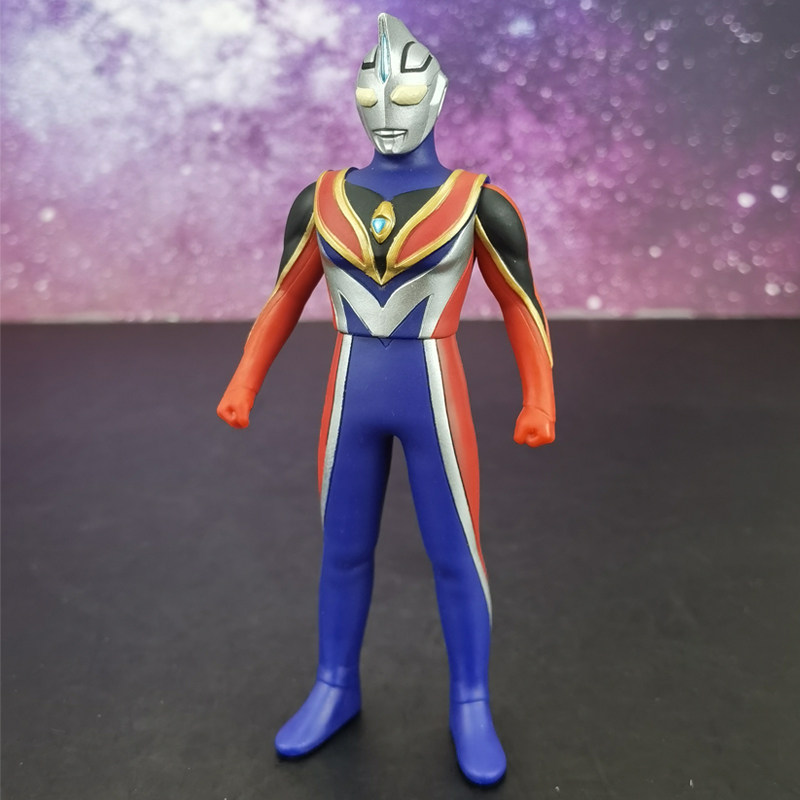 正版万代奥特曼500系列软胶人偶 阿古茹奥特曼至高形态 模型玩具