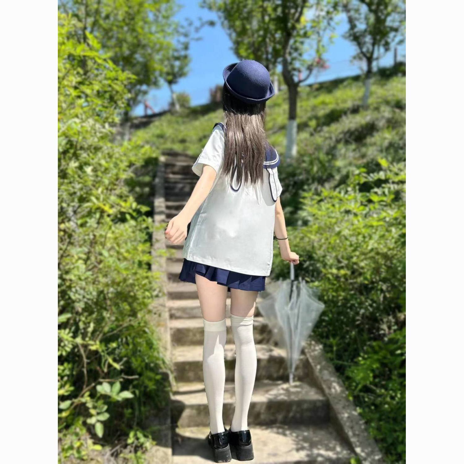【熊酱JK】水手服原创可爱幼稚园jk制服软妹娃娃领学生装校园正版