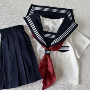 兔斯基新绀三本jk制服套装正版日系中间服基础款不良水手服女学生