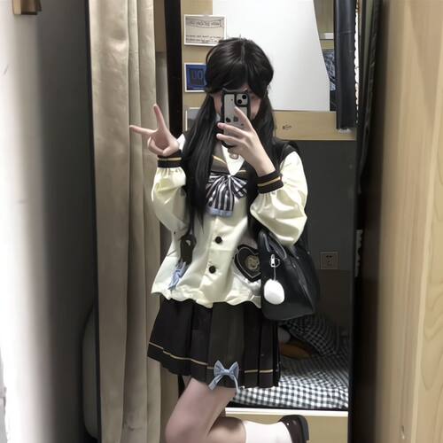 日常通用时尚休闲jk舒适百搭款