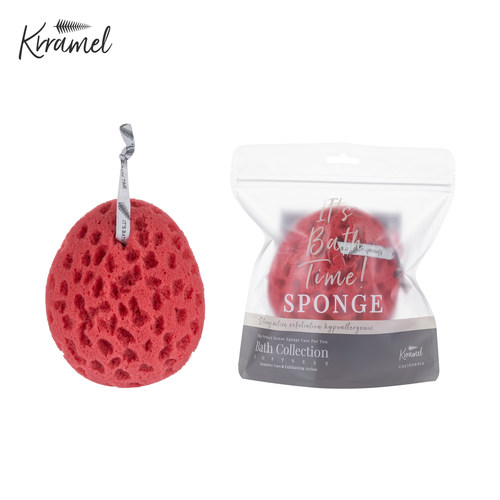 krramel沐浴海绵一秒起泡不散
