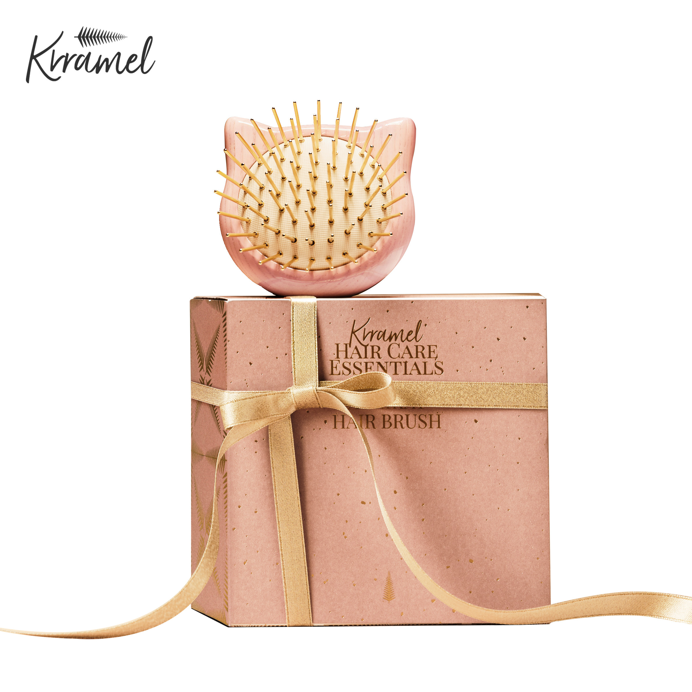【高级感生日礼物】KRRAMEL猫咪K金梳子女生日礼物实用按摩梳礼品,节庆用品/礼品,创意礼盒/礼品套组,淘宝优惠券,粉丝福利购,淘宝优惠卷