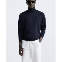 Cabinet 299! Men's winter 2024 viscose blended long-sleeved semi-high-neck knitted sweater 0304301 thumbnail 8