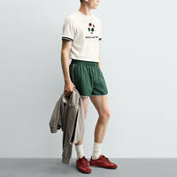 Cabinet 169! Men's 2026 new Summer Outfit: Personalized and versatile, casual color contrast loose T-shirt 4087535 thumbnail 4