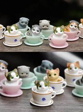 可爱猫咪玩偶现货盲盒手办