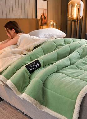 Thick Warm Winter Bed Blankets Wool Blanket Bedspread 厚毛毯