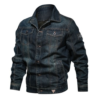 Denim Jacket Coat Spring Male Cowboy Outwear Clothes牛仔夹克