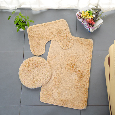 Bathroom anti-slip floor mat toilet mat water-absorbing