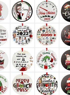 2x Christmas Memories Ornament Xmas Hanging Grinch 2022 NEW