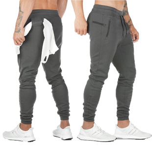 Men's Track Pants Long Trousers Fitness Workout Joggers 男裤