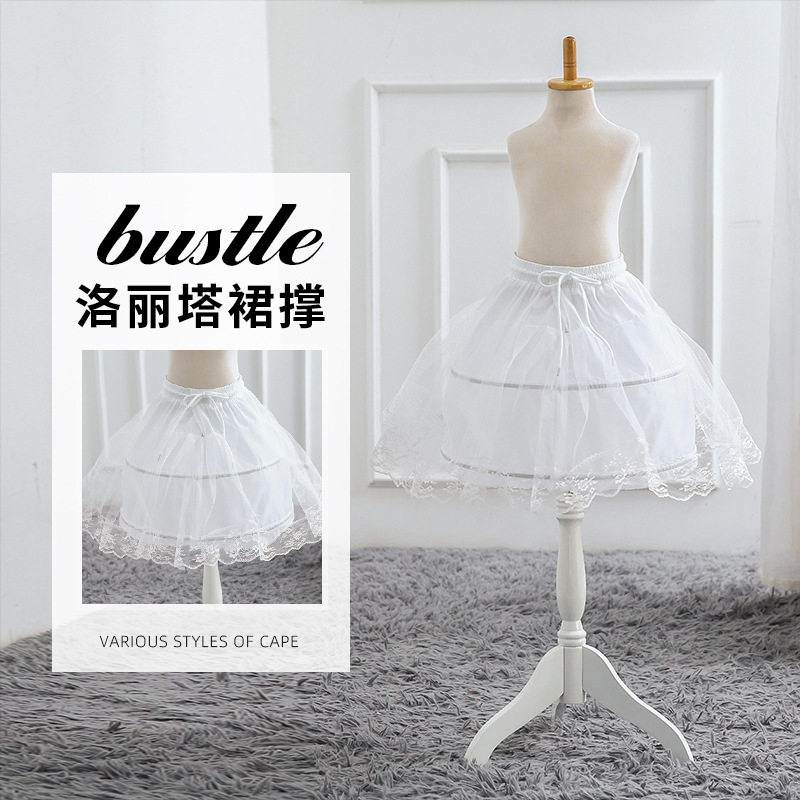 暴力卡门lolita可调节衬裙软妹半身cosplay日常鱼骨洛丽塔裙撑