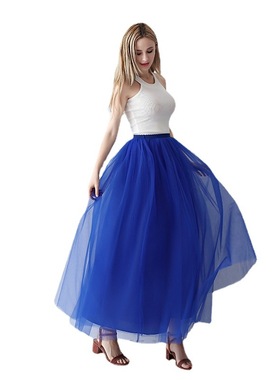 欧美中长款纱裙tutu裙成人tulleskirt舞会礼服裙网纱半身裙女