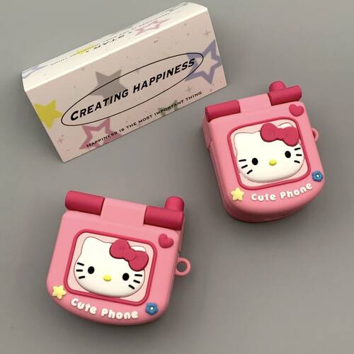 创意kt手机适用华强北七代/Air7代耳机airpods4保护套苹果1/2代无线蓝牙耳机壳pro3代新