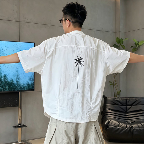 美式潮牌蝙蝠袖短袖阔版休闲T恤