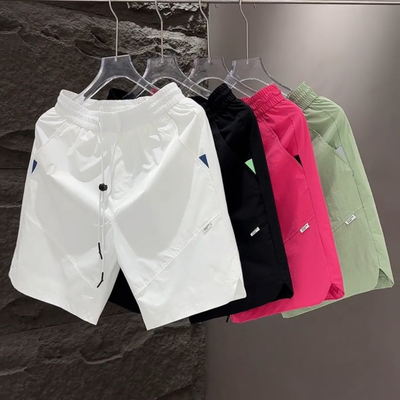 轻薄透气五分裤短裤空调裤简约