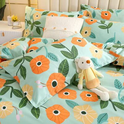 枕头套一个装亲肤舒适简约学生宿舍单双人成人枕皮枕芯套家用床品