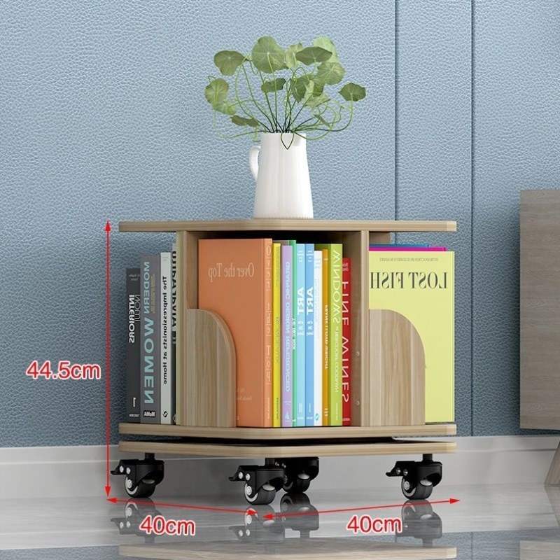 大容量旋转书柜儿童置物架书柜书架经济书架移动落地迷你型学生,住宅家具,红木书柜/书架,淘宝优惠券,粉丝福利购,淘宝优惠卷