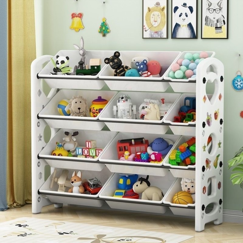 大容量多层分类整理架落地收纳儿童玩具书架置物架储物柜箱幼儿园,住宅家具,儿童储物架/收纳架,淘宝优惠券,粉丝福利购,淘宝优惠卷