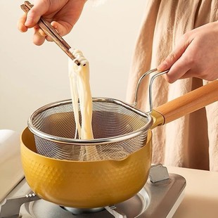 过滤网沥油不锈钢煮面网深型网篮捞焯细网沥水漏勺油炸菜家用厨房