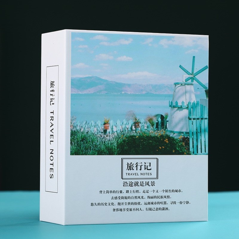 明信片收纳相册儿童本毕业全家福容量亲子大容量幼儿园家庭diy文