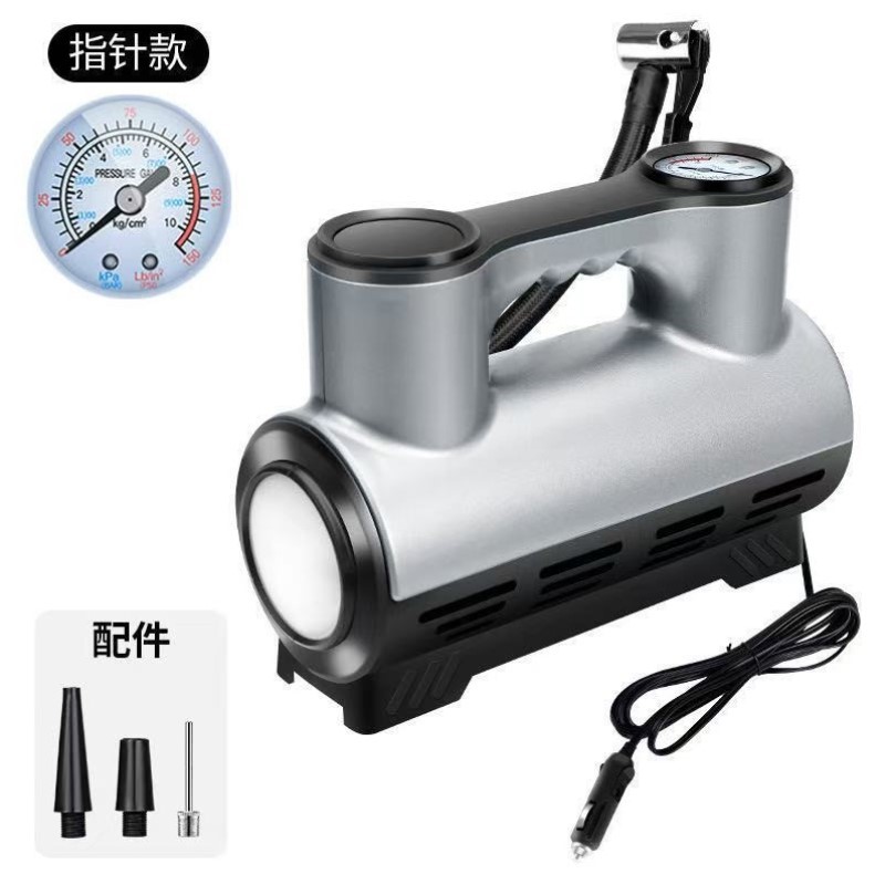 汽车便携电动车车载手持摩托车有线插电动充电打气筒电无线充气泵