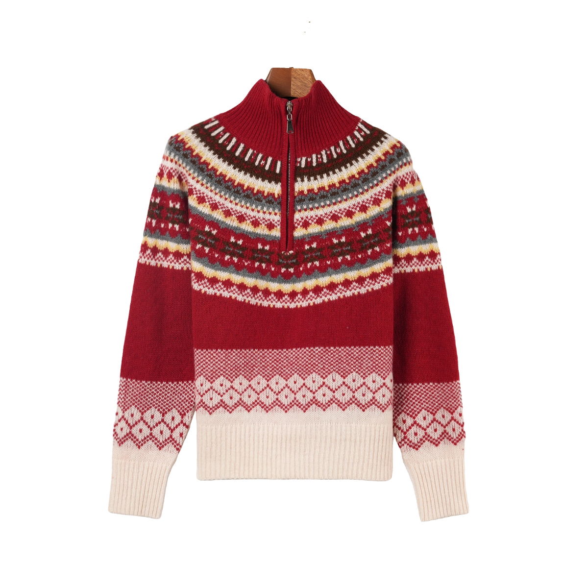 【潇潇】秋冬新款气质费尔岛休闲毛衣DGQ-W536