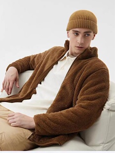 优质男装摇粒绒外套双面绒抓绒衣长绒上衣夹克珊瑚绒卫衣羊羔绒