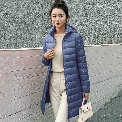 可脱卸帽轻便羽绒外套