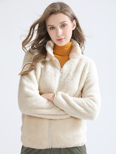 优质加厚摇粒绒卫衣2025女装 户外抓绒衣男秋冬珊瑚绒保暖外套