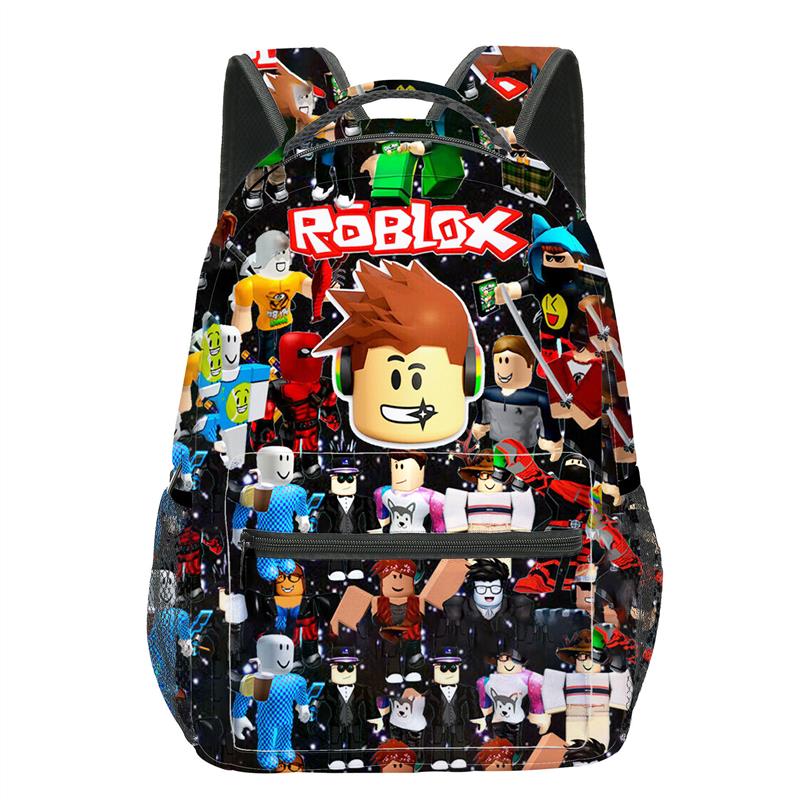 现货ROBLOX罗布乐思中小学生书包儿童背包卡通双肩包