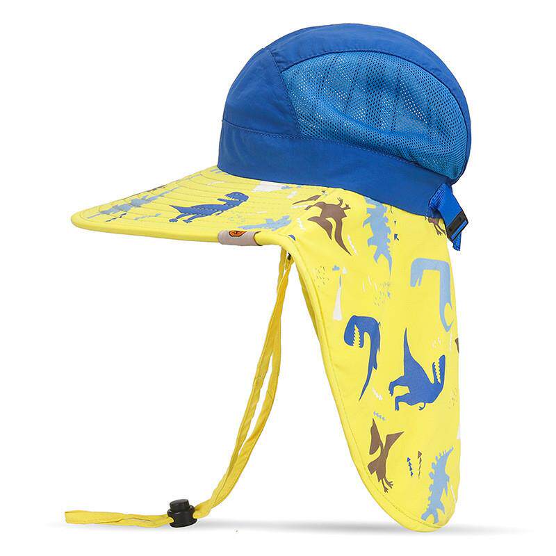 中小儿童户外防晒渔夫帽男孩女孩幼儿园出游遮阳沙滩帽子厂家
