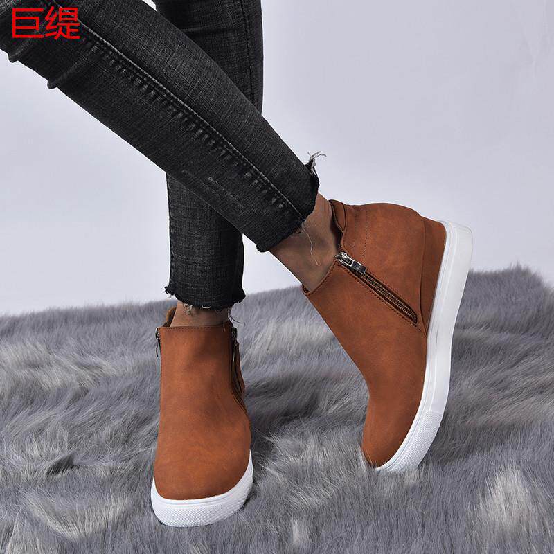 巨缇现货2020春欧美楔子鞋女式单鞋 Slope womens singles shoes