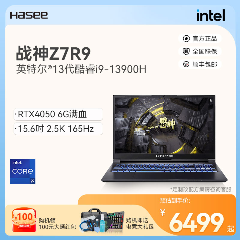 神舟战神Z8-C42/DDR5内存游戏本