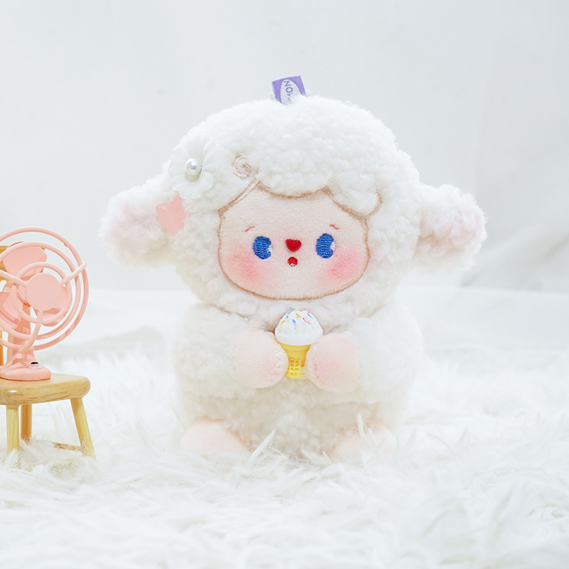 禧乐萌棉花娃娃咩咩羊抱偶